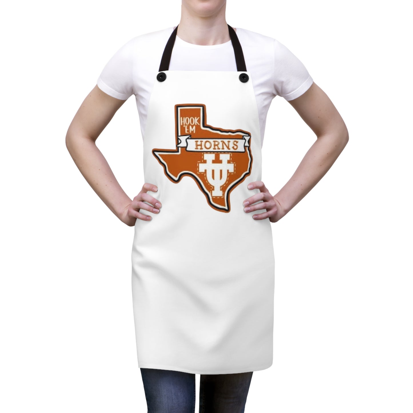 UT Hook'em Horns Apron (AOP)