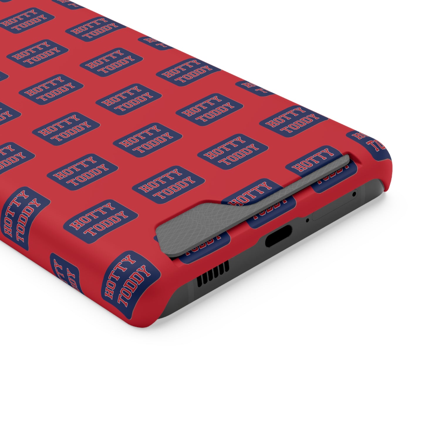 iPhone and Samsung Hotty Toddy (RED) Phone Case With Card Holder