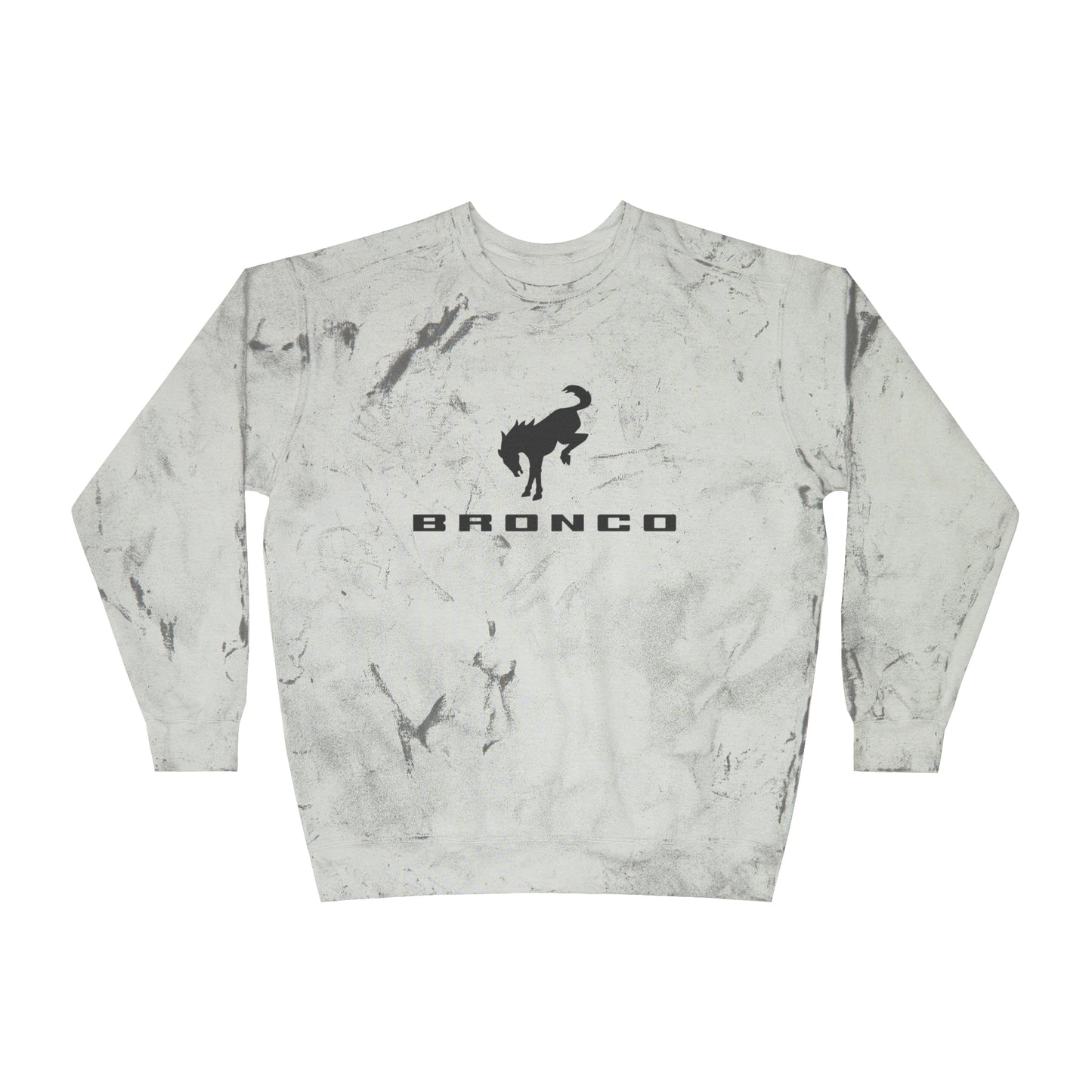 Bronco Unisex Color Blast Crewneck Sweatshirt