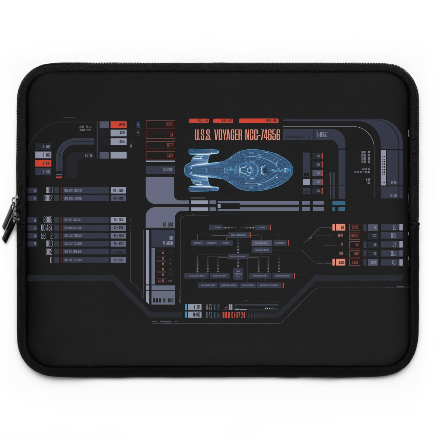 USS Voyager Laptop Sleeve