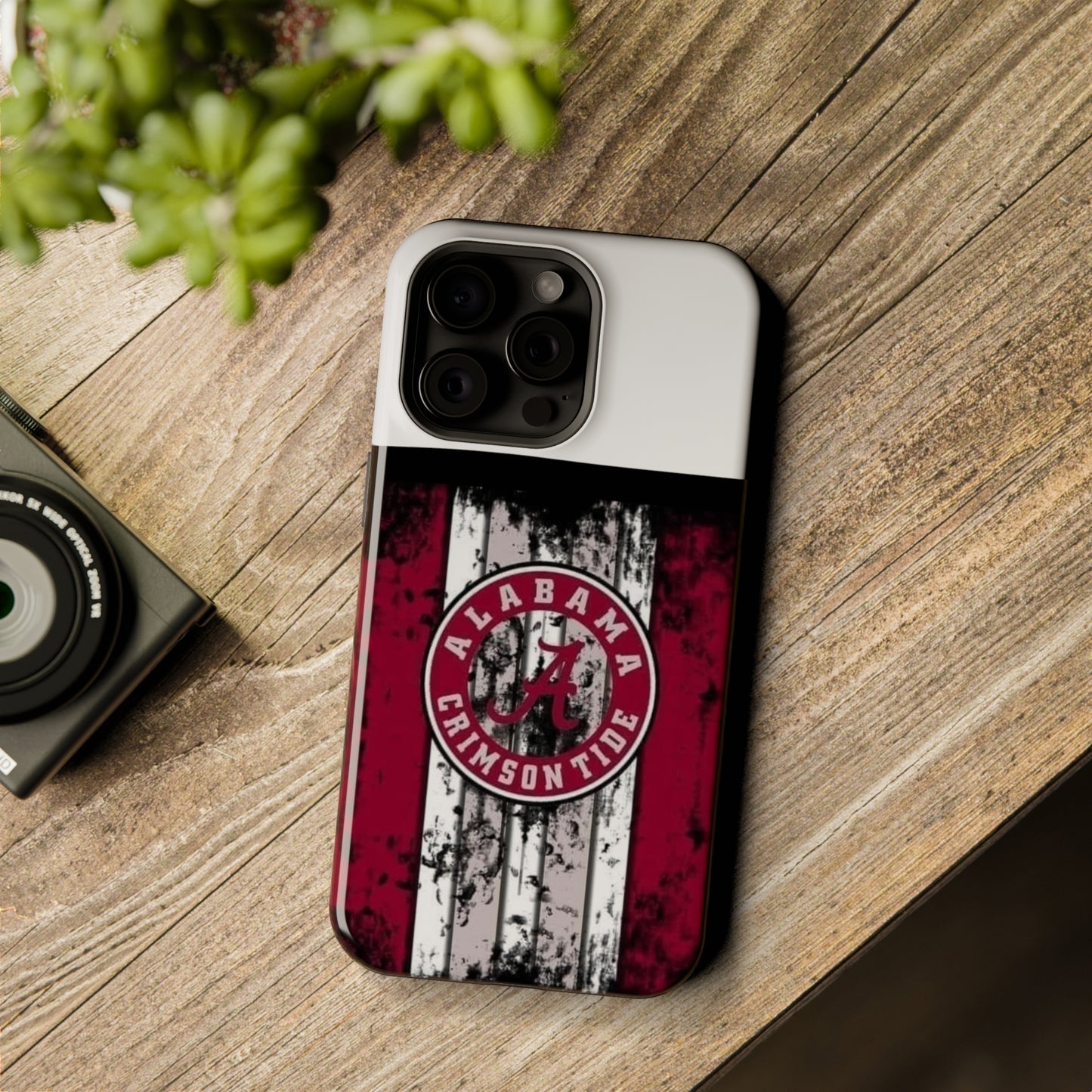 Alabama Crimson Tide MagSafe Tough Cases (White)