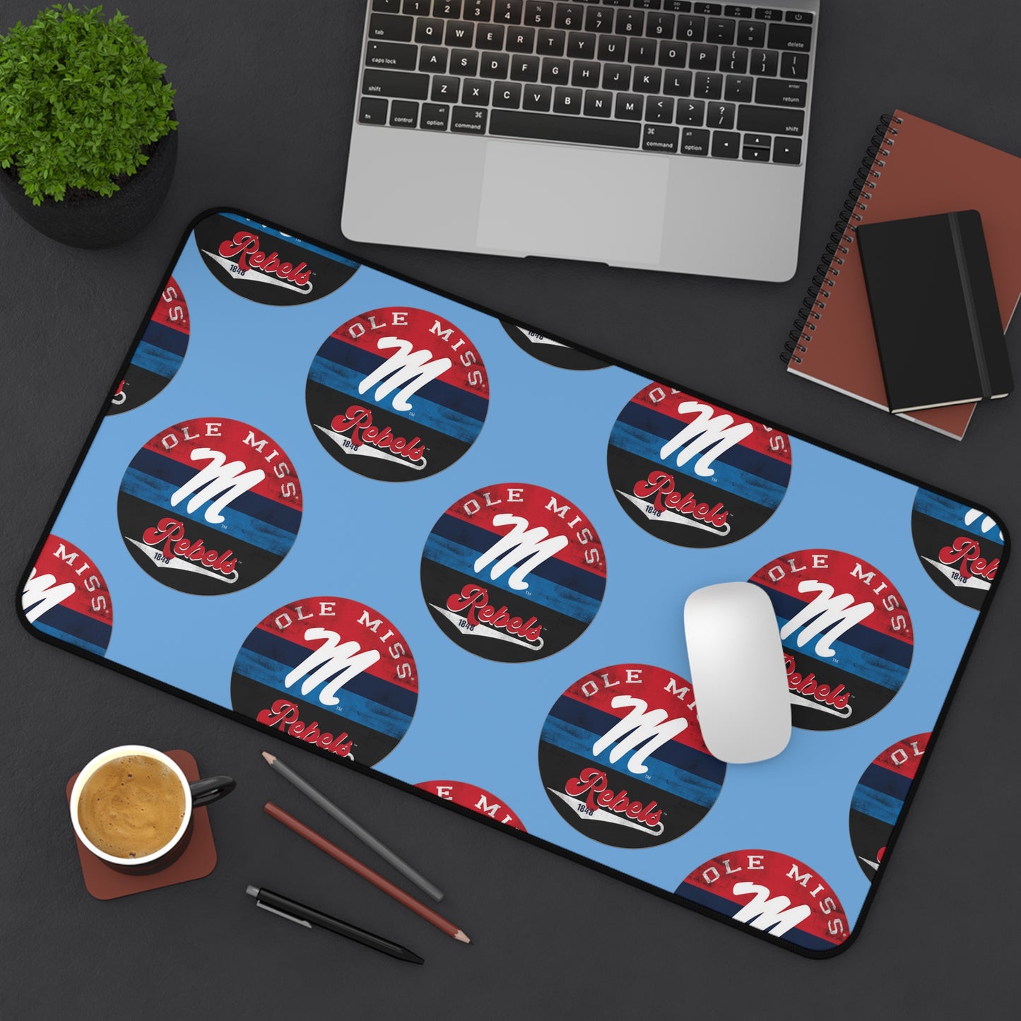 Ole Miss "M" Rebels 1848 Desk Mat