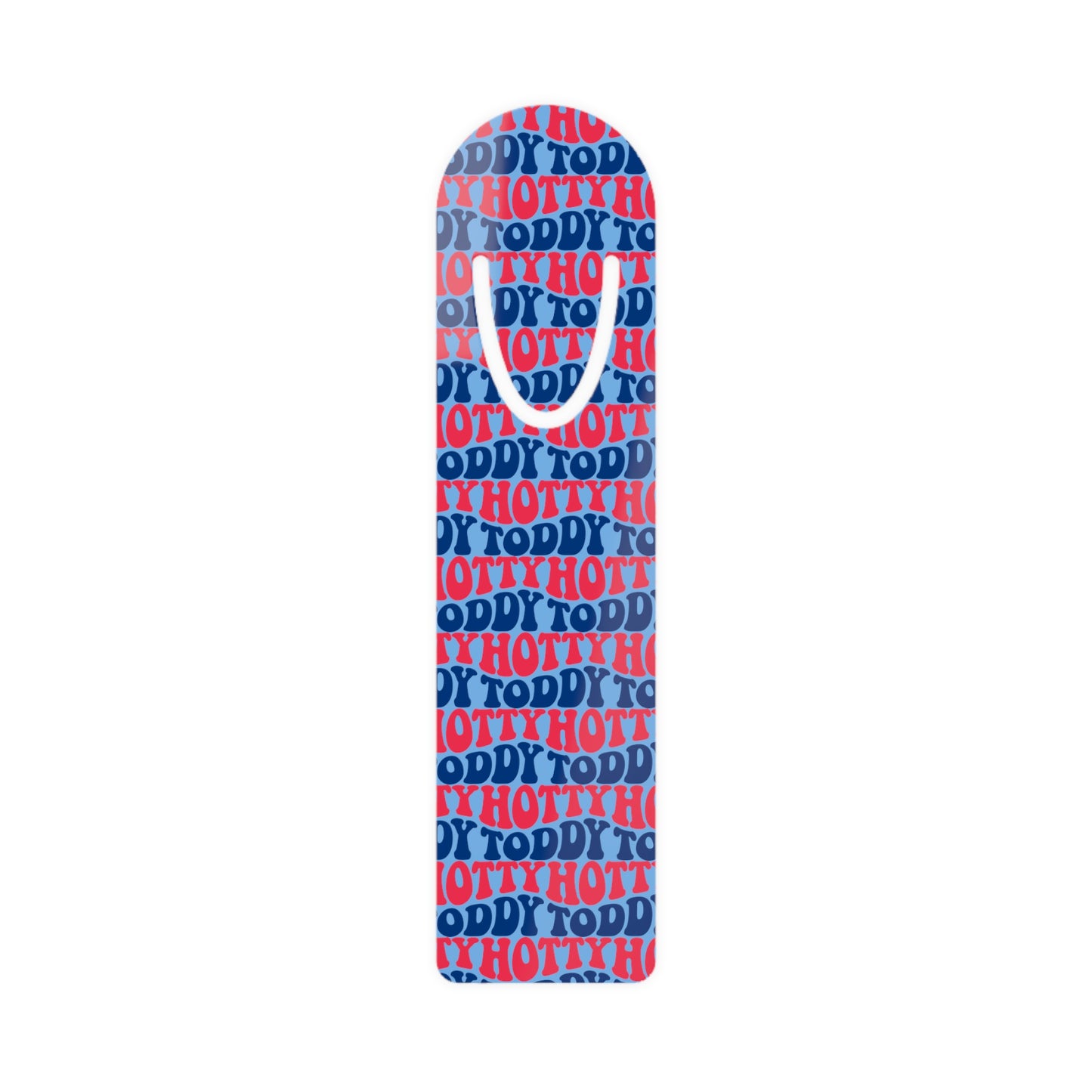 Hotty Toddy Bookmark (Blue & Red)