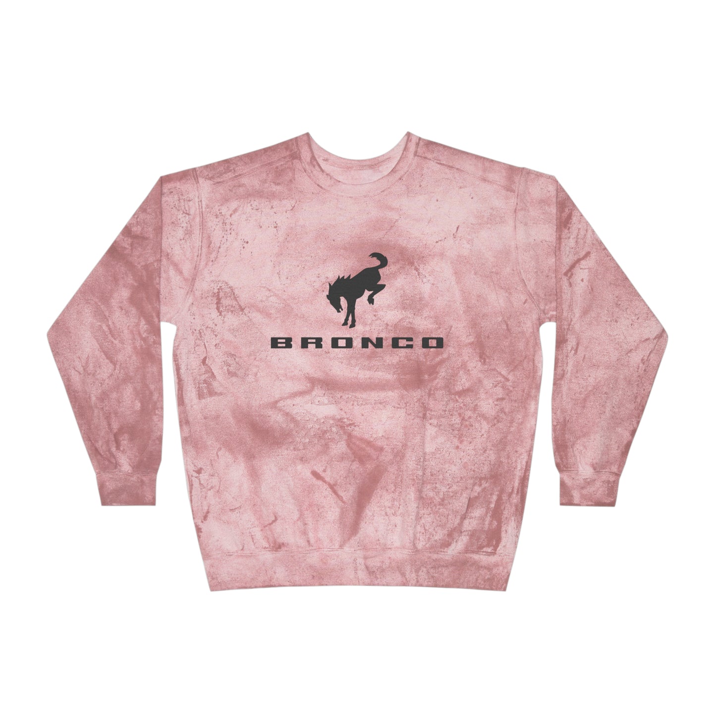 Bronco Unisex Color Blast Crewneck Sweatshirt