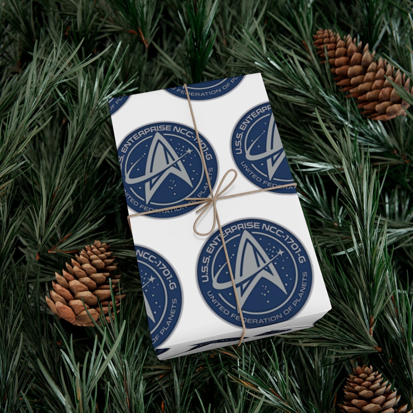 USS Enterprise 1701-G Gift Wrap Papers