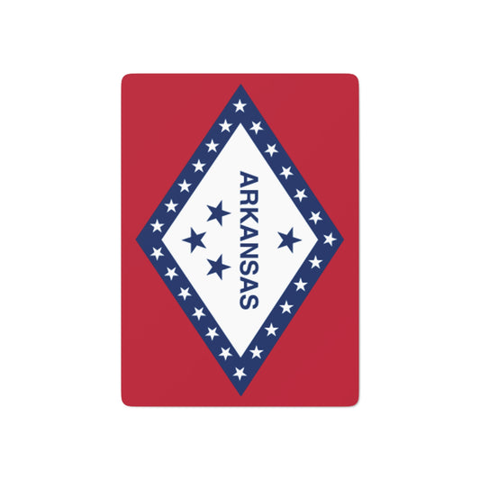 Arkansas State Flag Poker Cards