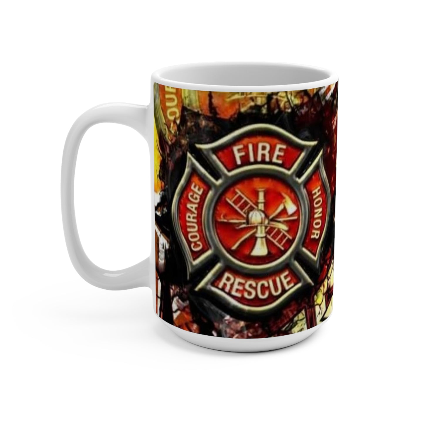 Fire Fighter Mug 15oz