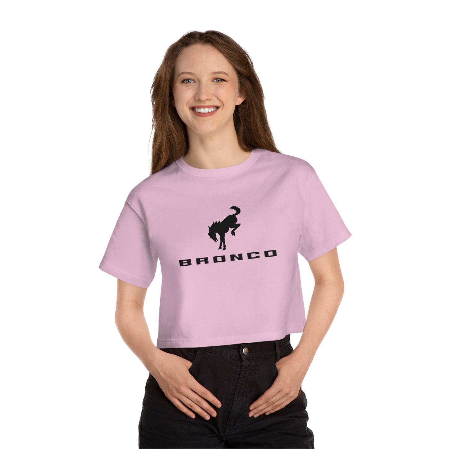 Bronco Champion Women's Heritage Cropped T-Shirt