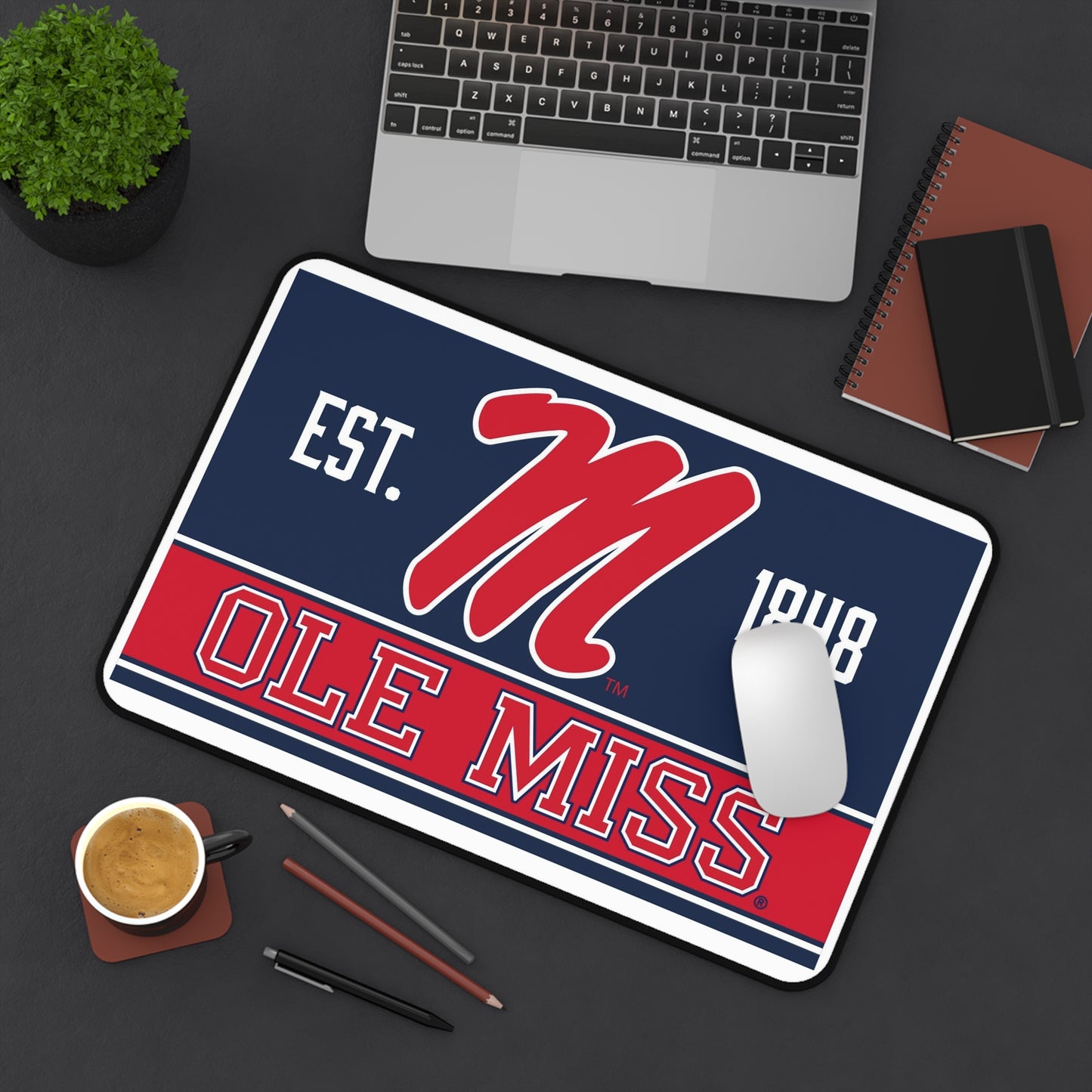 Ole Miss Desk Mat