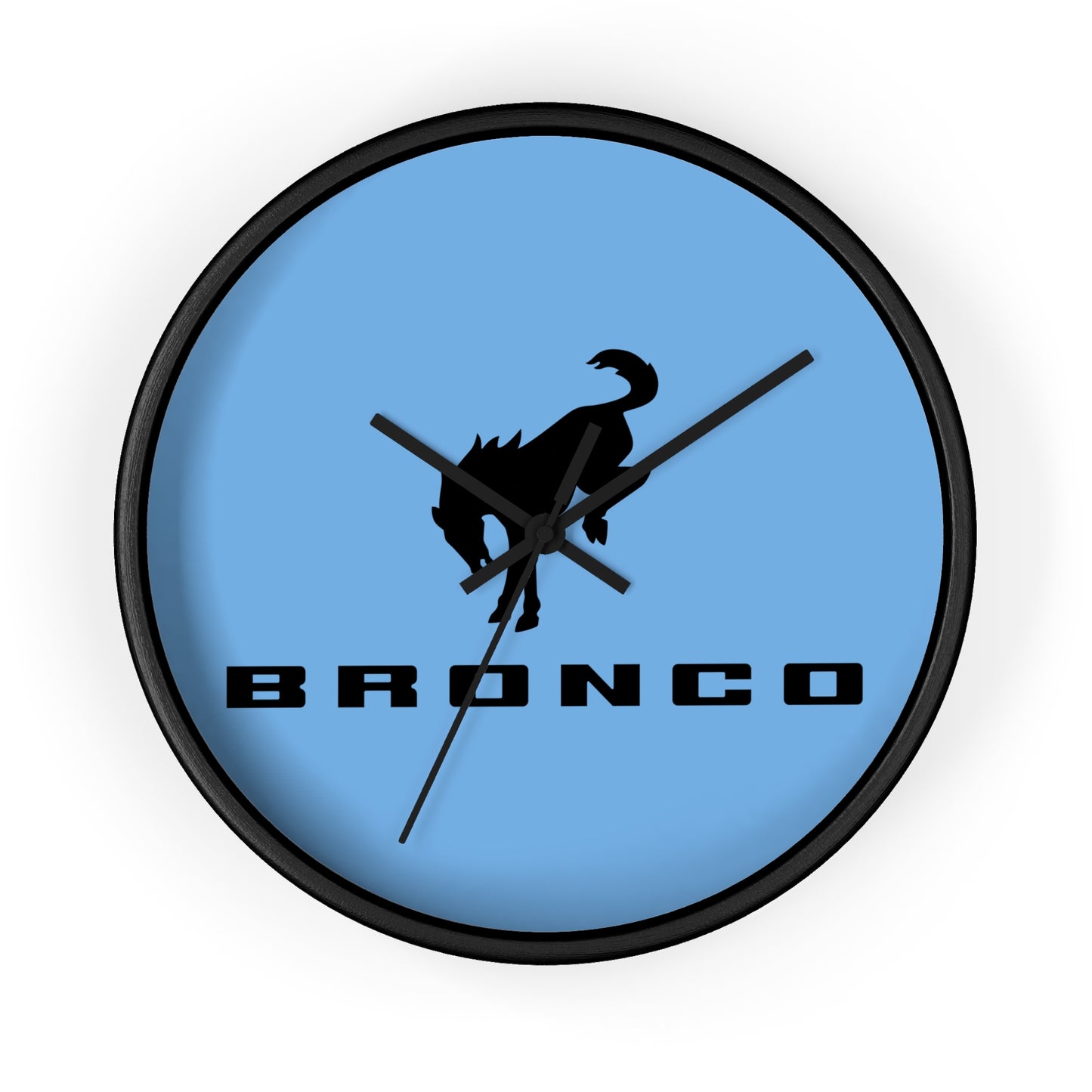 Bronco (Blue) Wall Clock