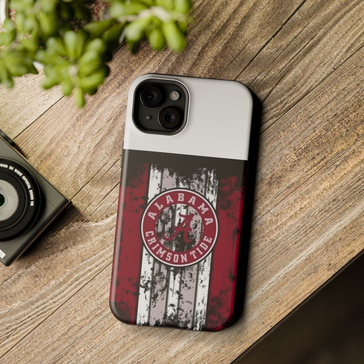 Alabama Crimson Tide MagSafe Tough Cases (White)