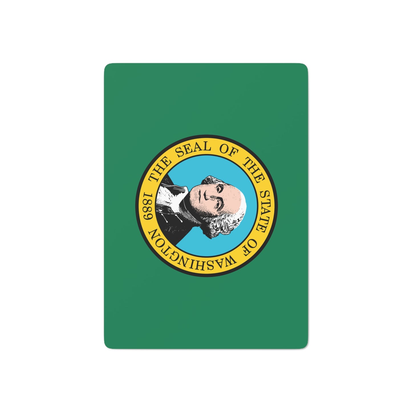Washington State Flag Poker Cards