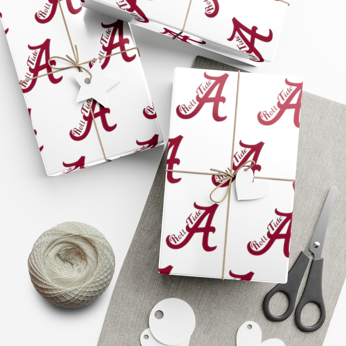 Alabama Roll Tide Gift Wrap Papers