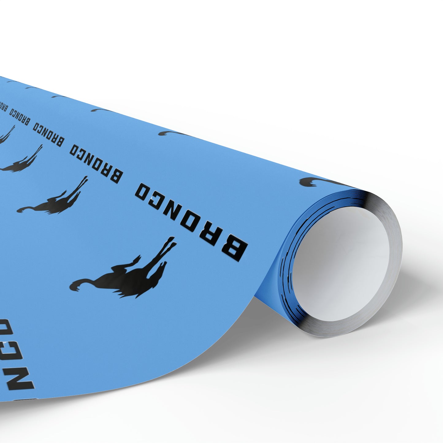 Bronco (Blue) Wrapping Paper