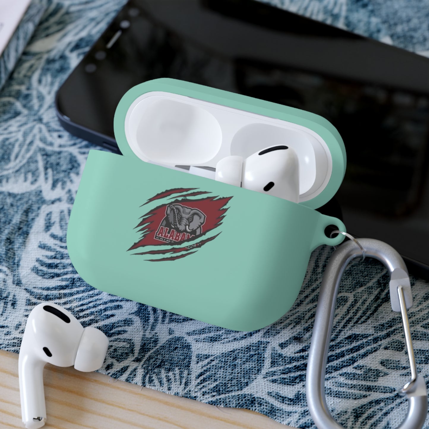 Alabama Roll Tide Tear AirPods and AirPods Pro Case Cover