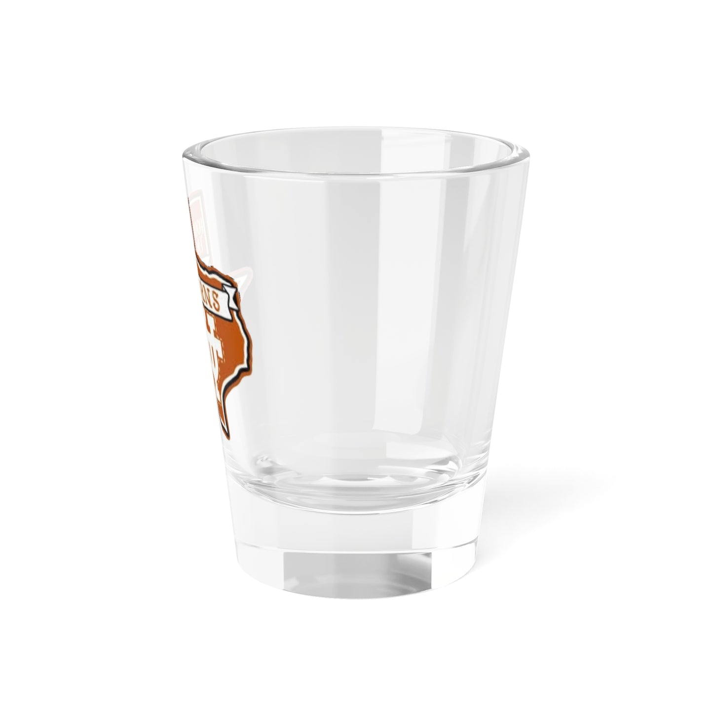 Hook'em Horns UT Shot Glass, 1.5oz