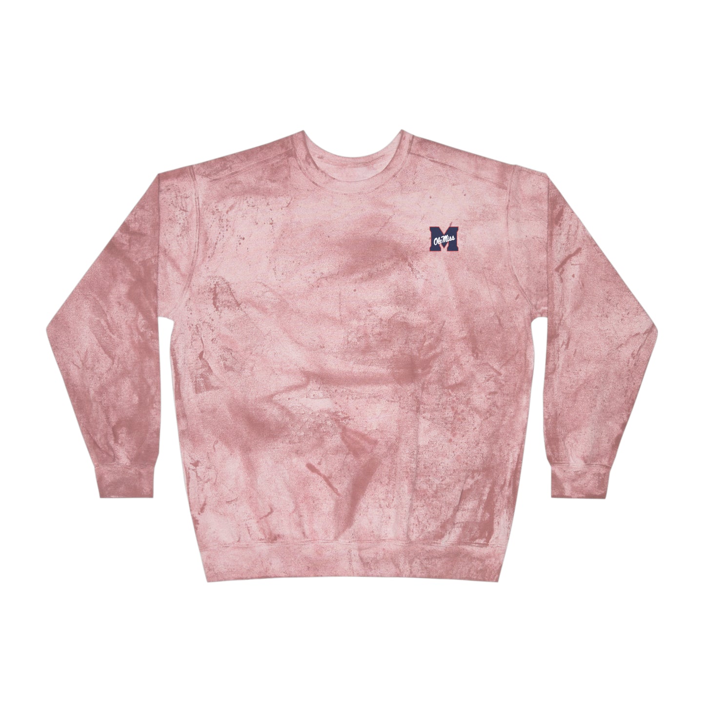Ole Miss Unisex Color Blast Crewneck Sweatshirt