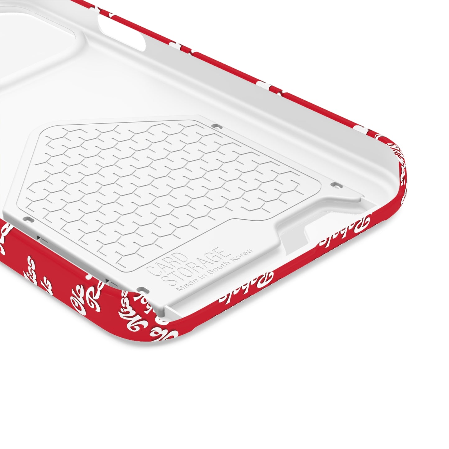 iPhone and Samsung Ole Miss Rebels (RED) Phone Case With Card Holder