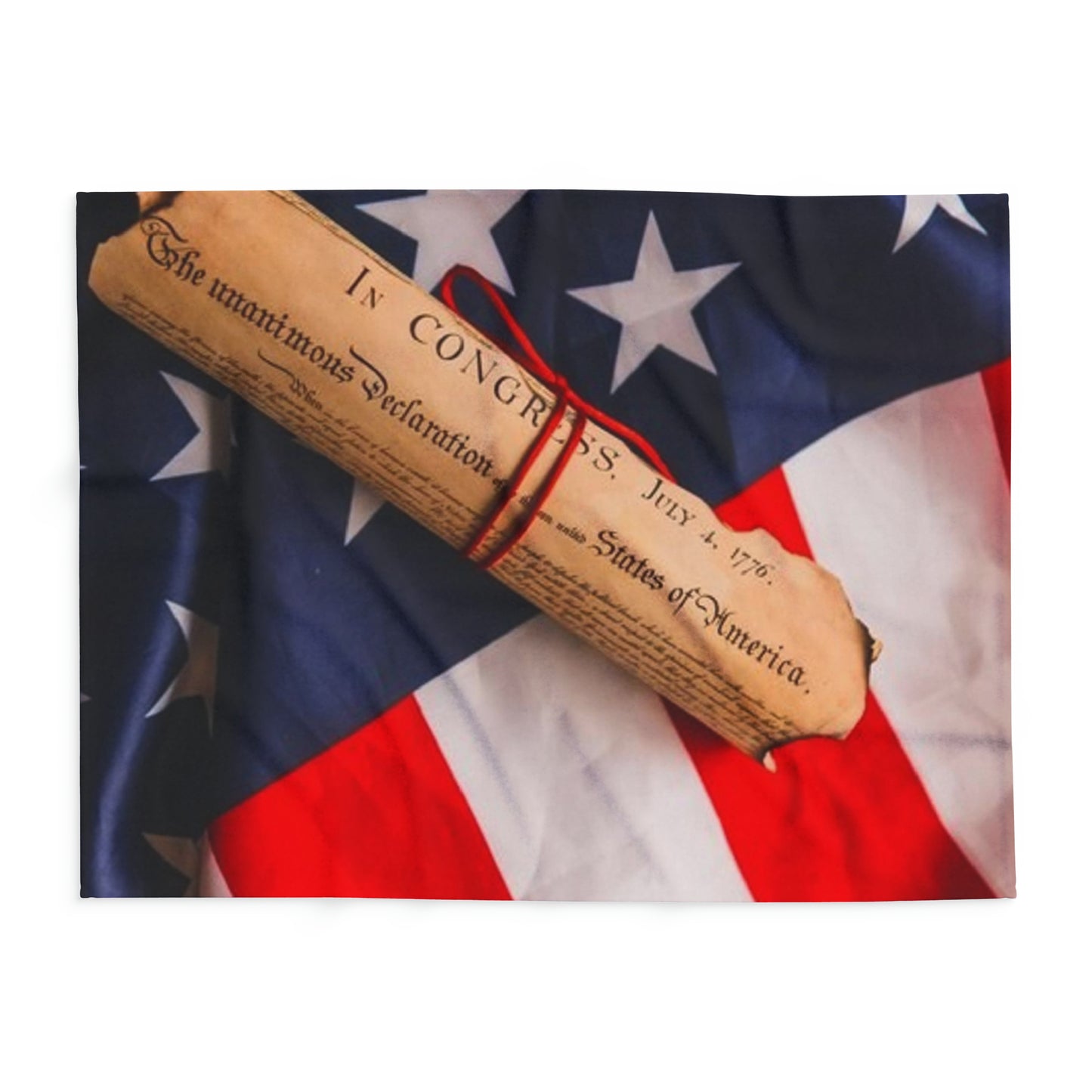 Declaration of Independence Arctic Fleece Blanket
