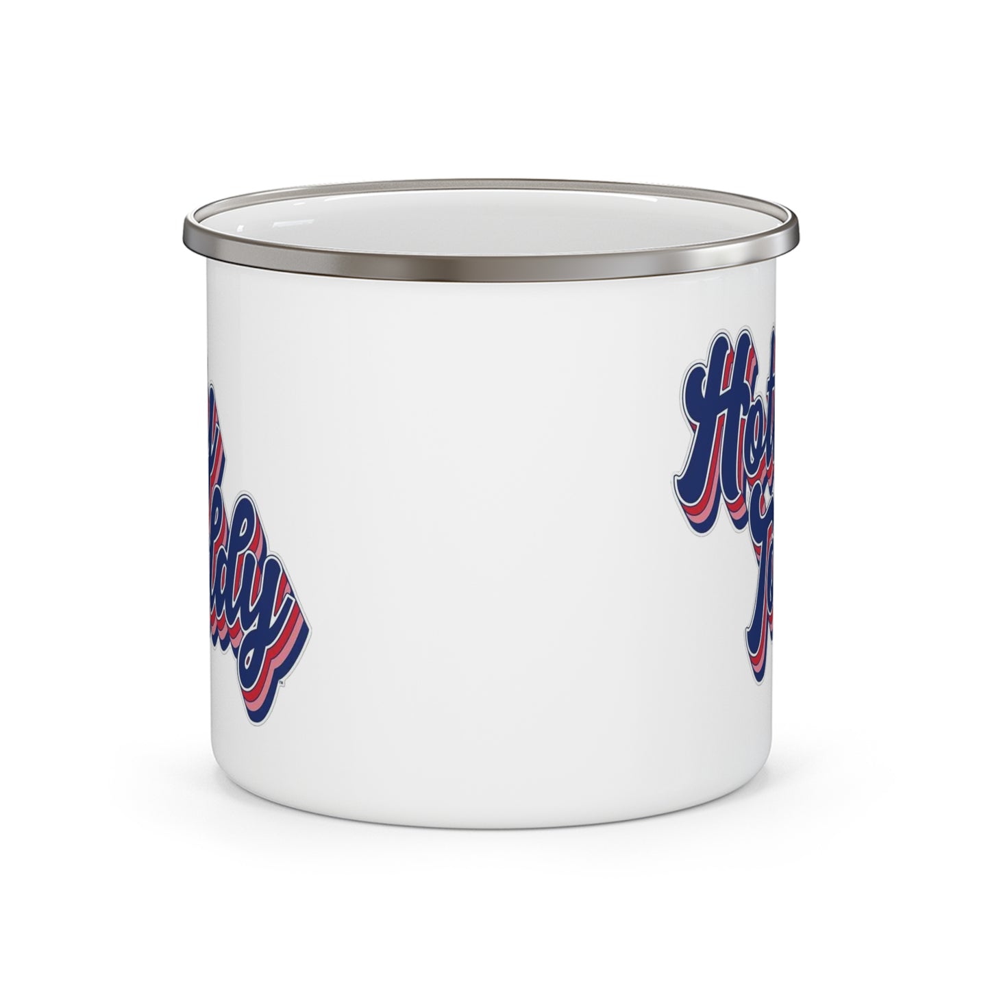 Hotty Toddy Enamel Camping Mug