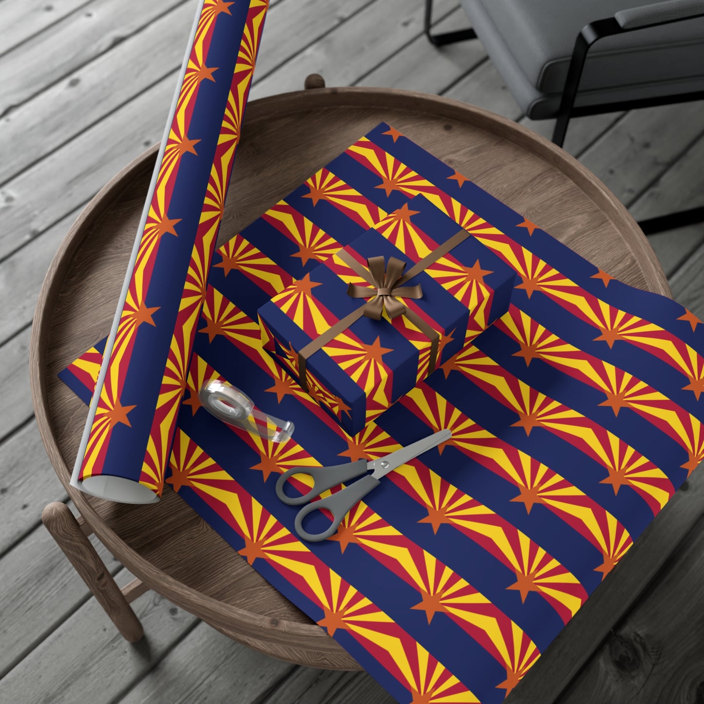 Arizona Flag Gift Wrap Papers