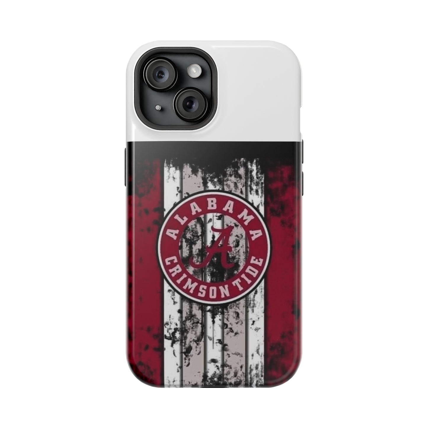 Alabama Crimson Tide MagSafe Tough Cases (White)