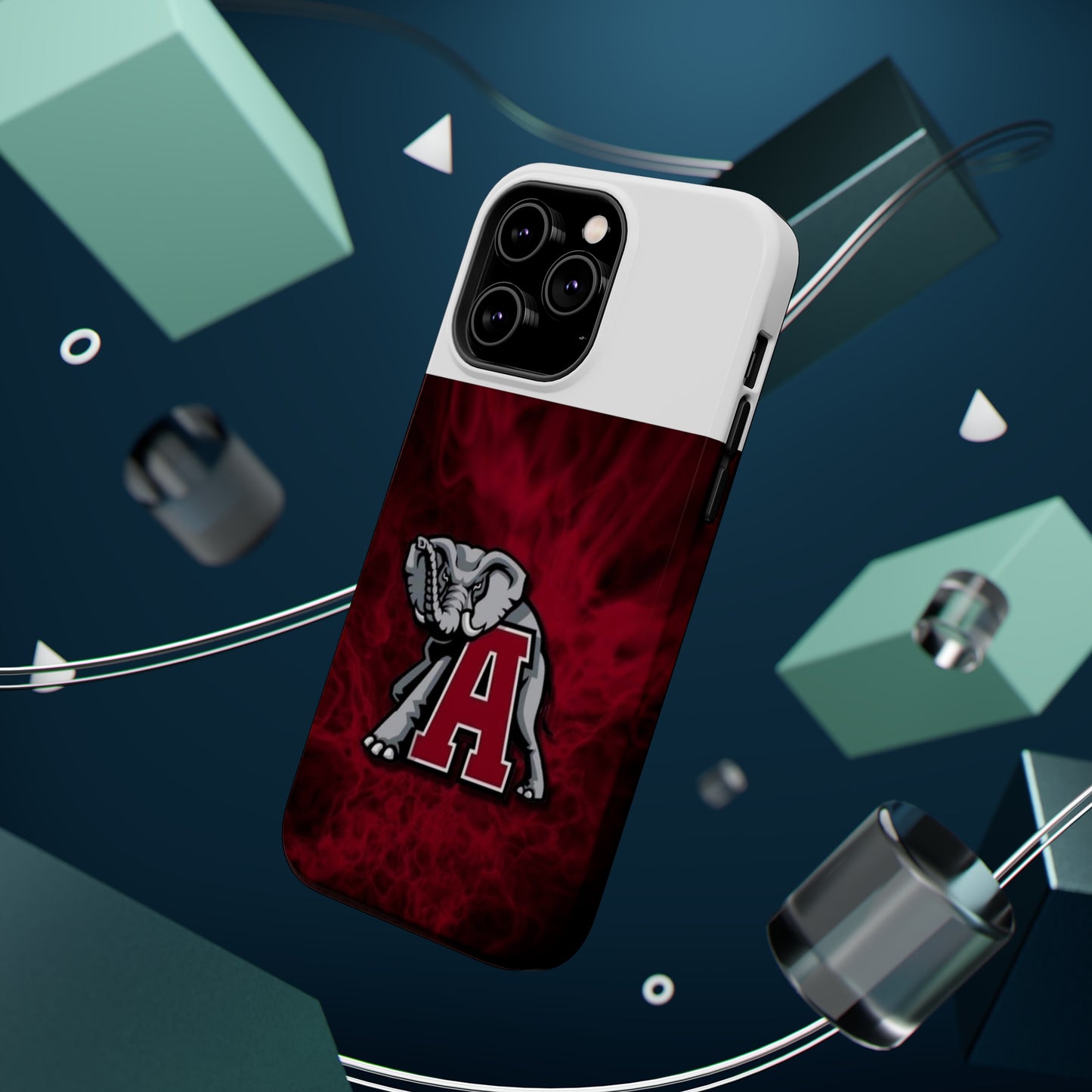 Alabama A MagSafe Tough Cases (White)