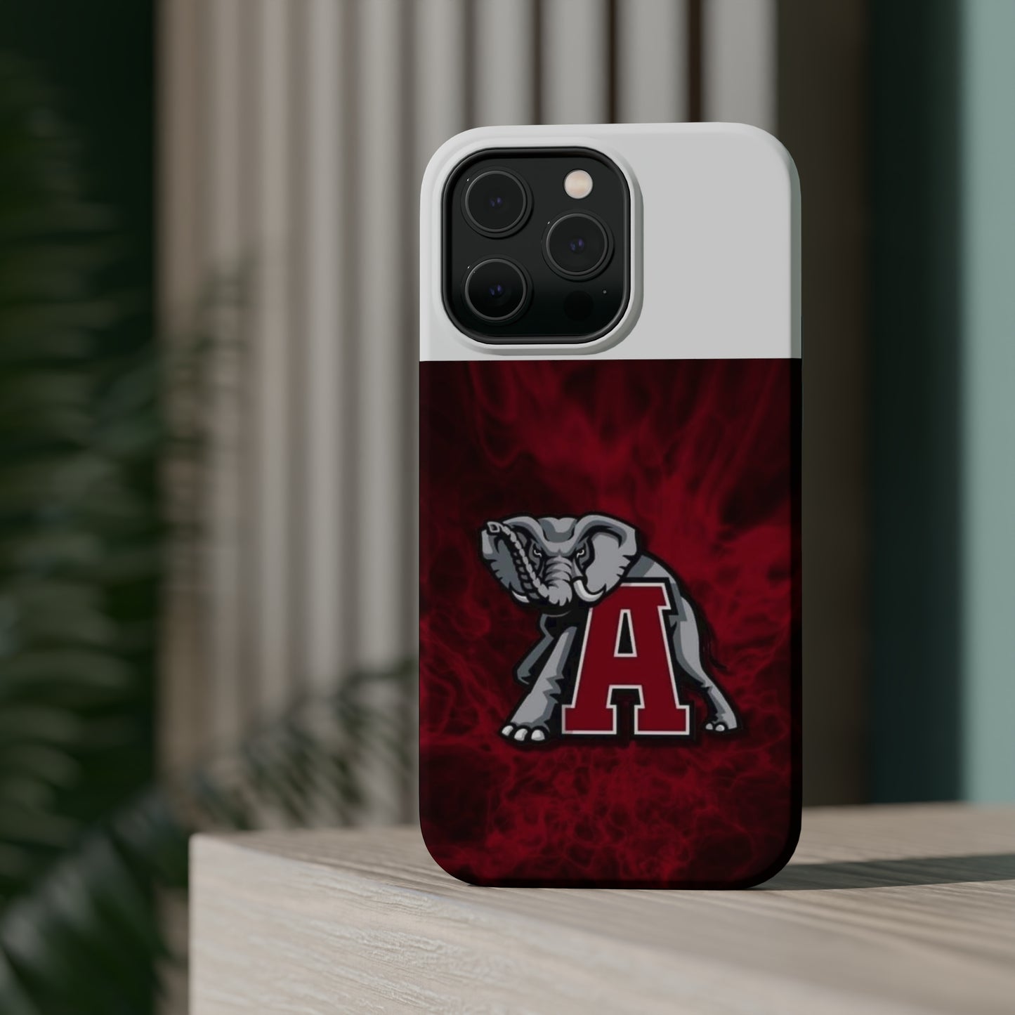 Alabama A MagSafe Tough Cases (White)