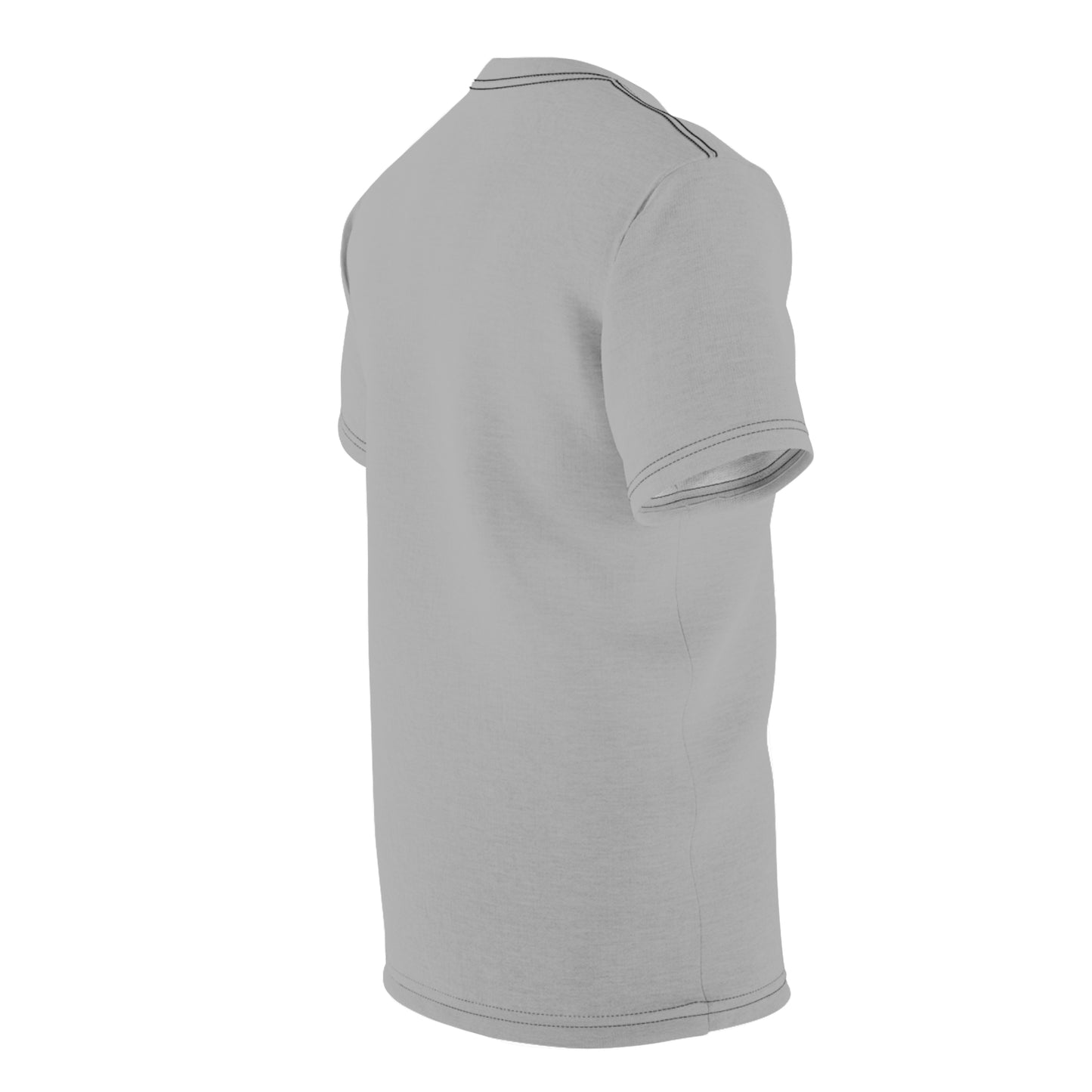 Bronco (GREY) Unisex Cut & Sew Tee (AOP)