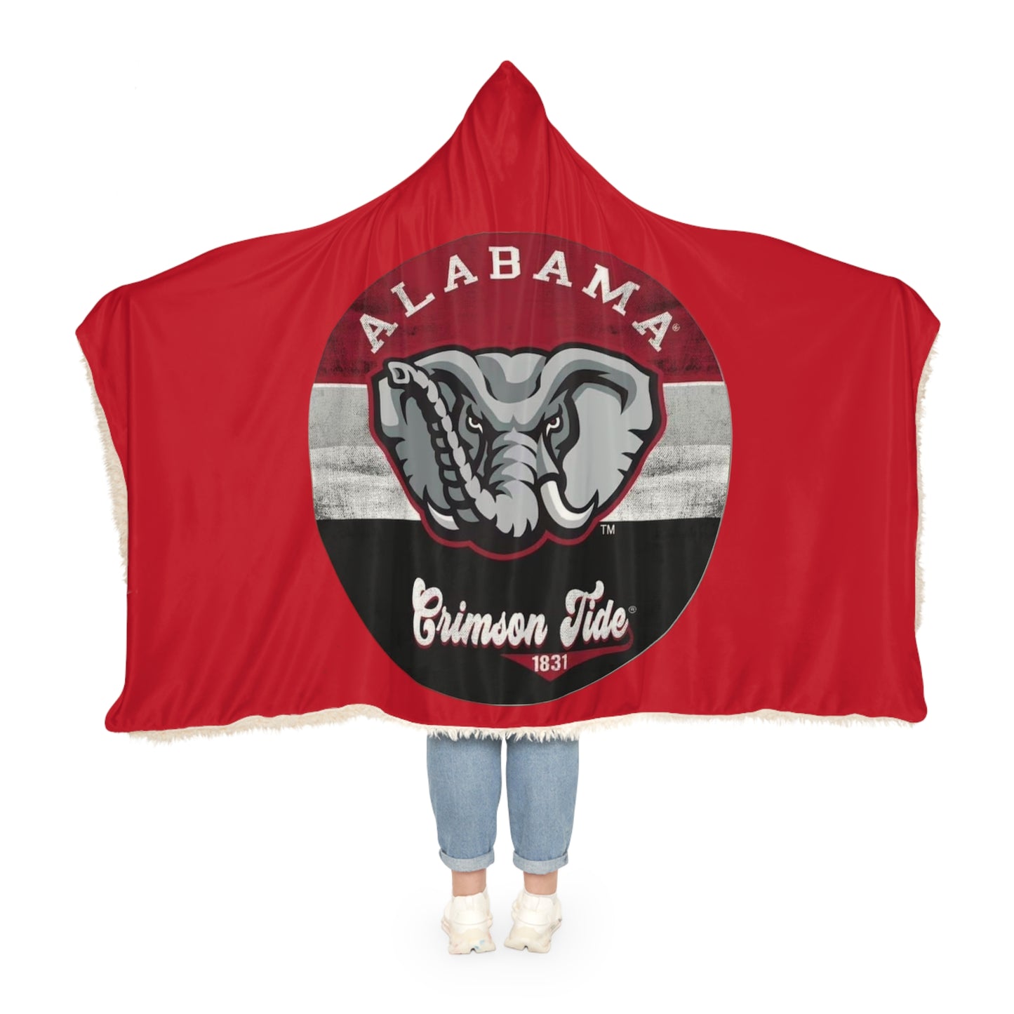 Alabama Roll Tide (Red) Snuggle Blanket