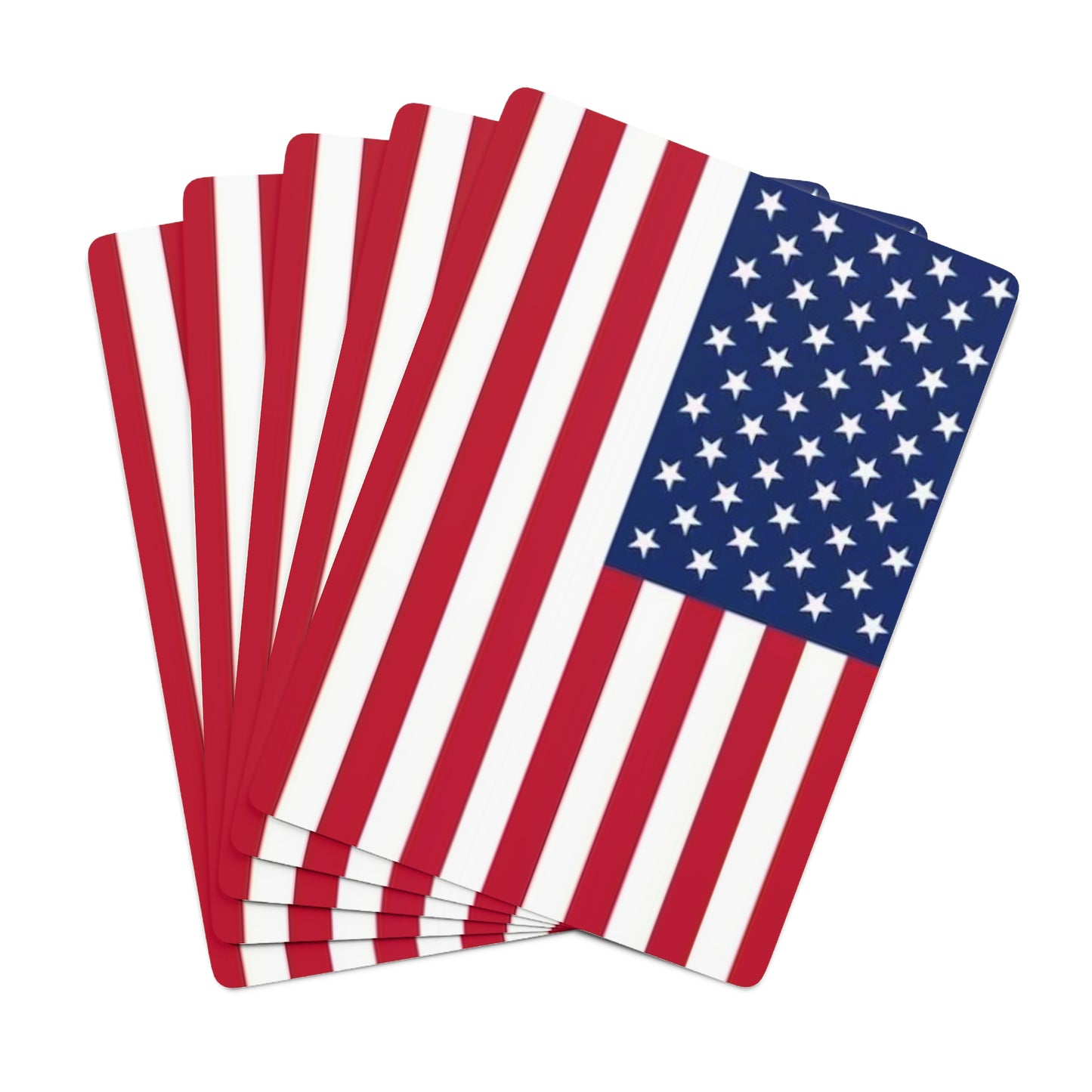 American Flag Poker Cards