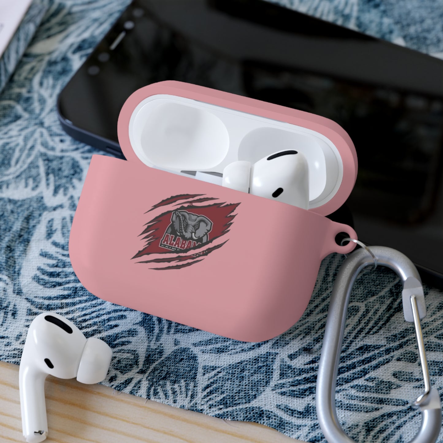 Alabama Roll Tide Tear AirPods and AirPods Pro Case Cover