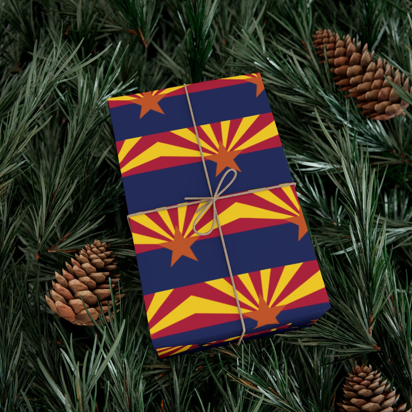 Arizona Flag Gift Wrap Papers