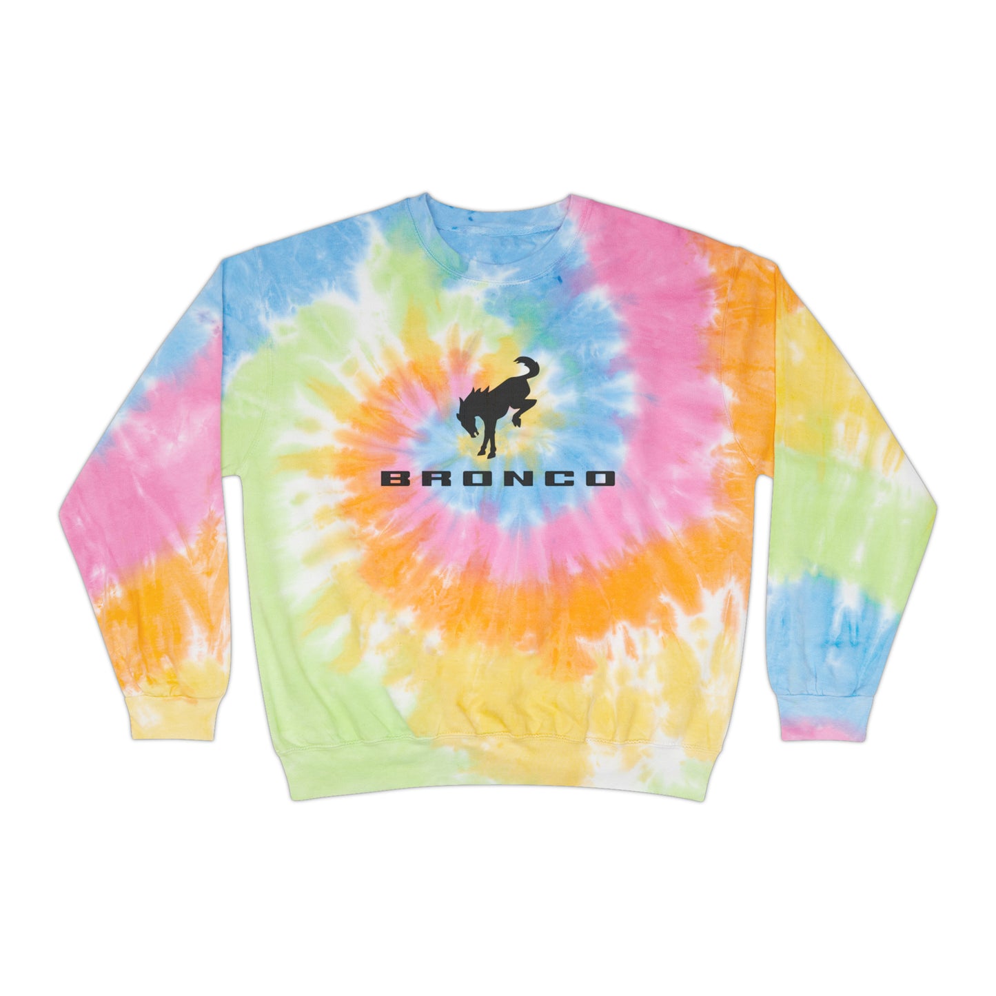 Bronco Unisex Tie-Dye Sweatshirt