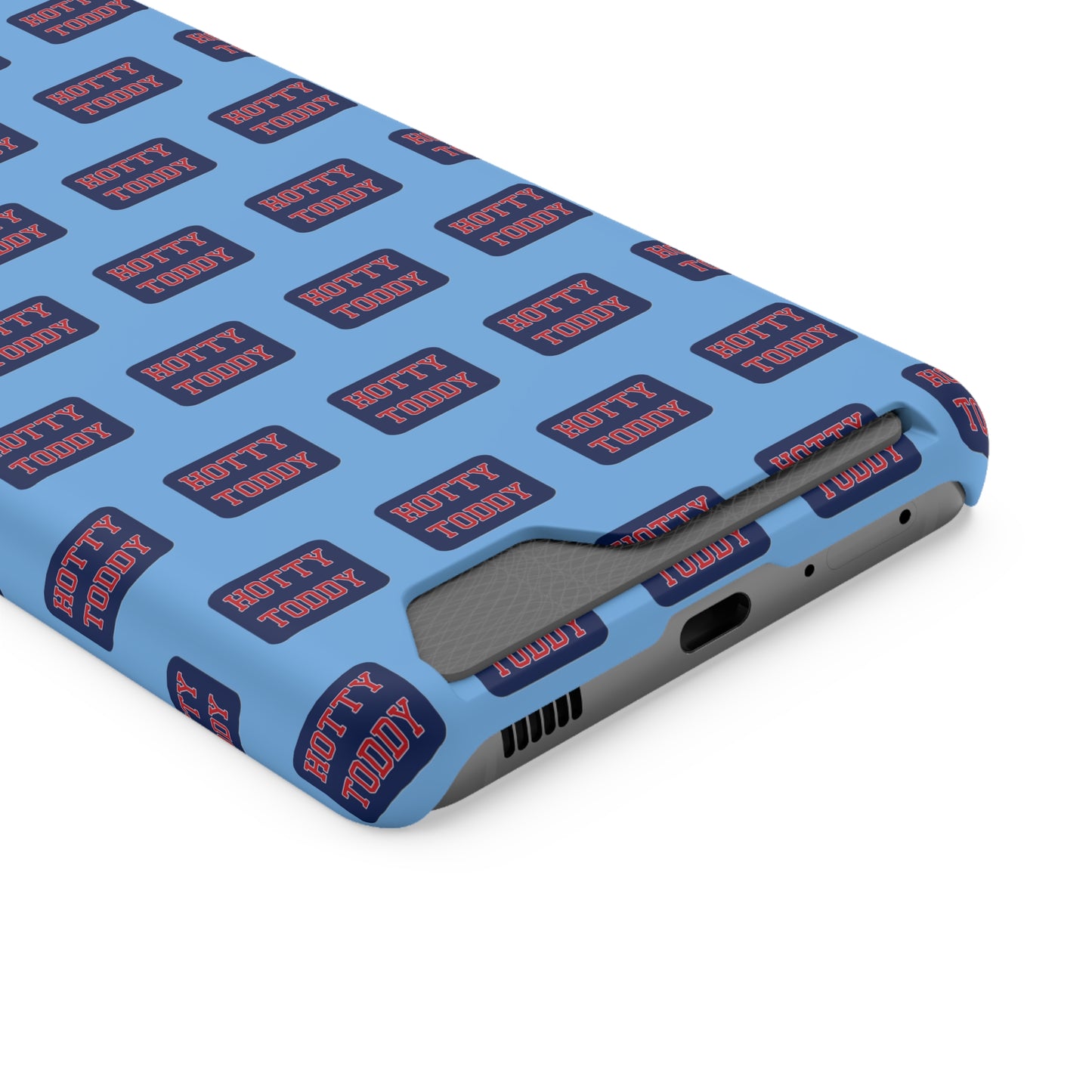 iPhone and Samsung Hotty Toddy (BLUE) Phone Case With Card Holder