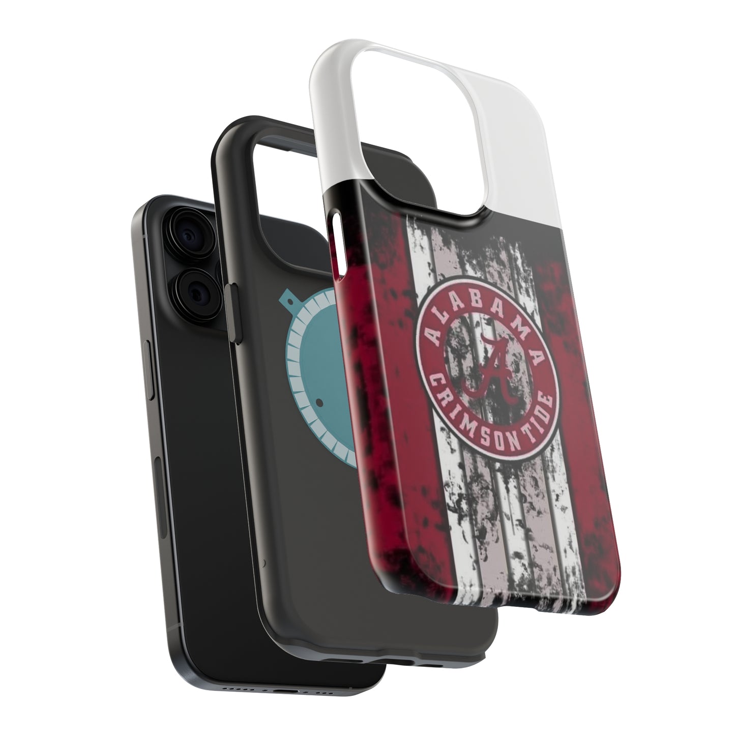 Alabama Crimson Tide MagSafe Tough Cases (White)