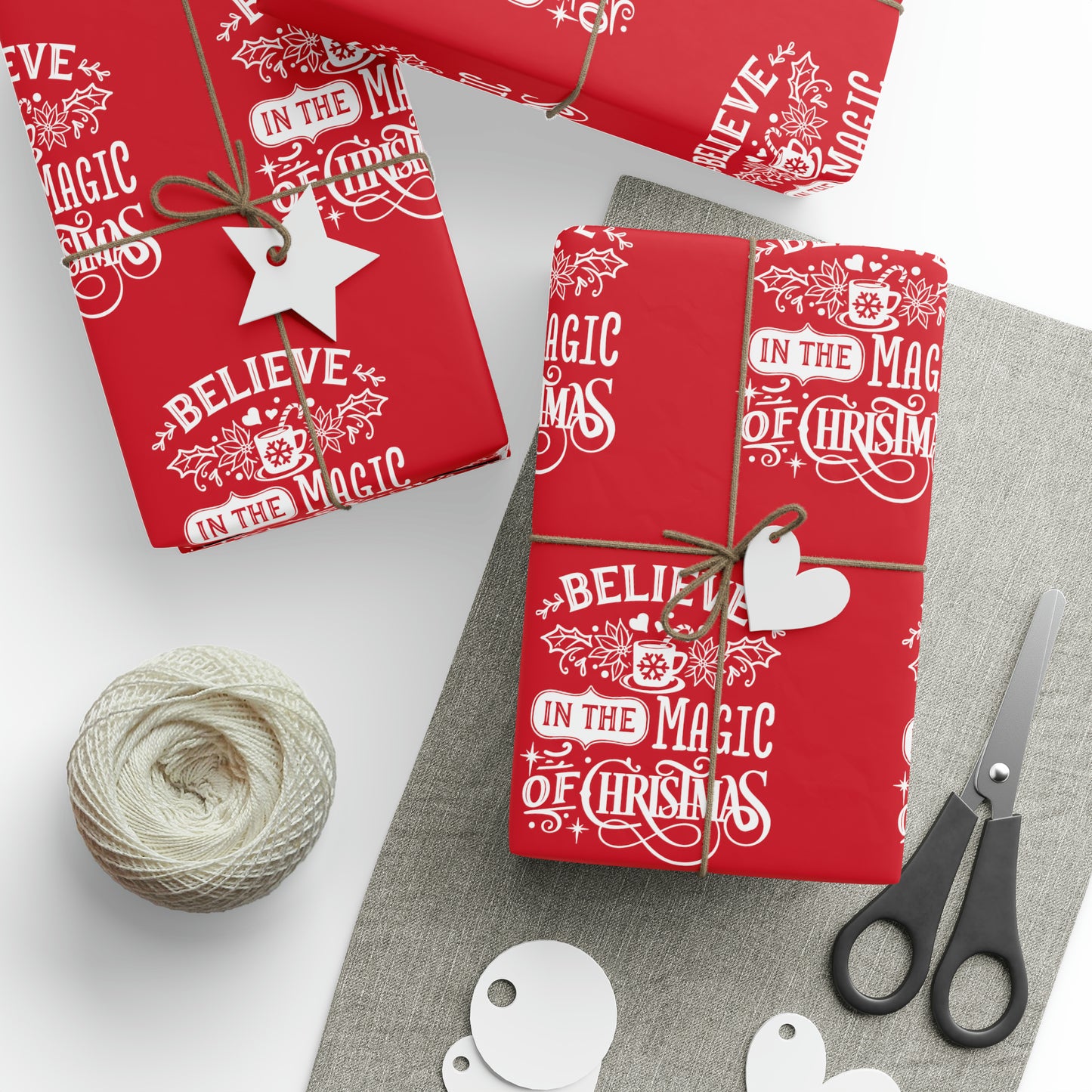 Believe in the Magic of Christmas Wrapping Paper