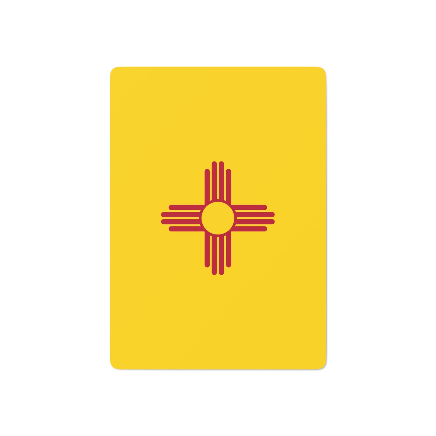 New Mexico State Flag Poker Cards