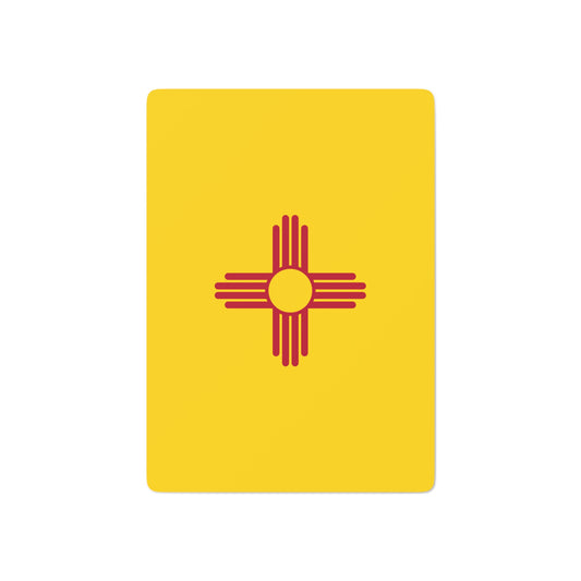 New Mexico State Flag Poker Cards