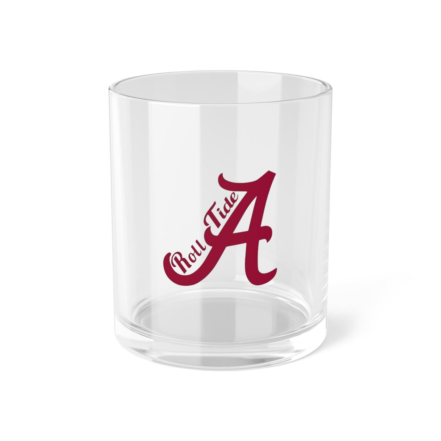 Alabama Roll Tide Bar Glass