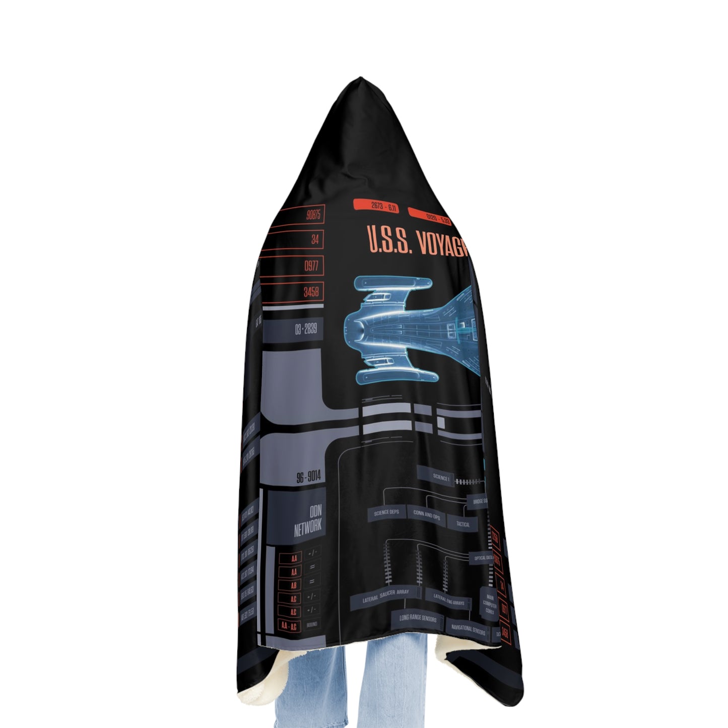 USS Voyager Snuggle Blanket