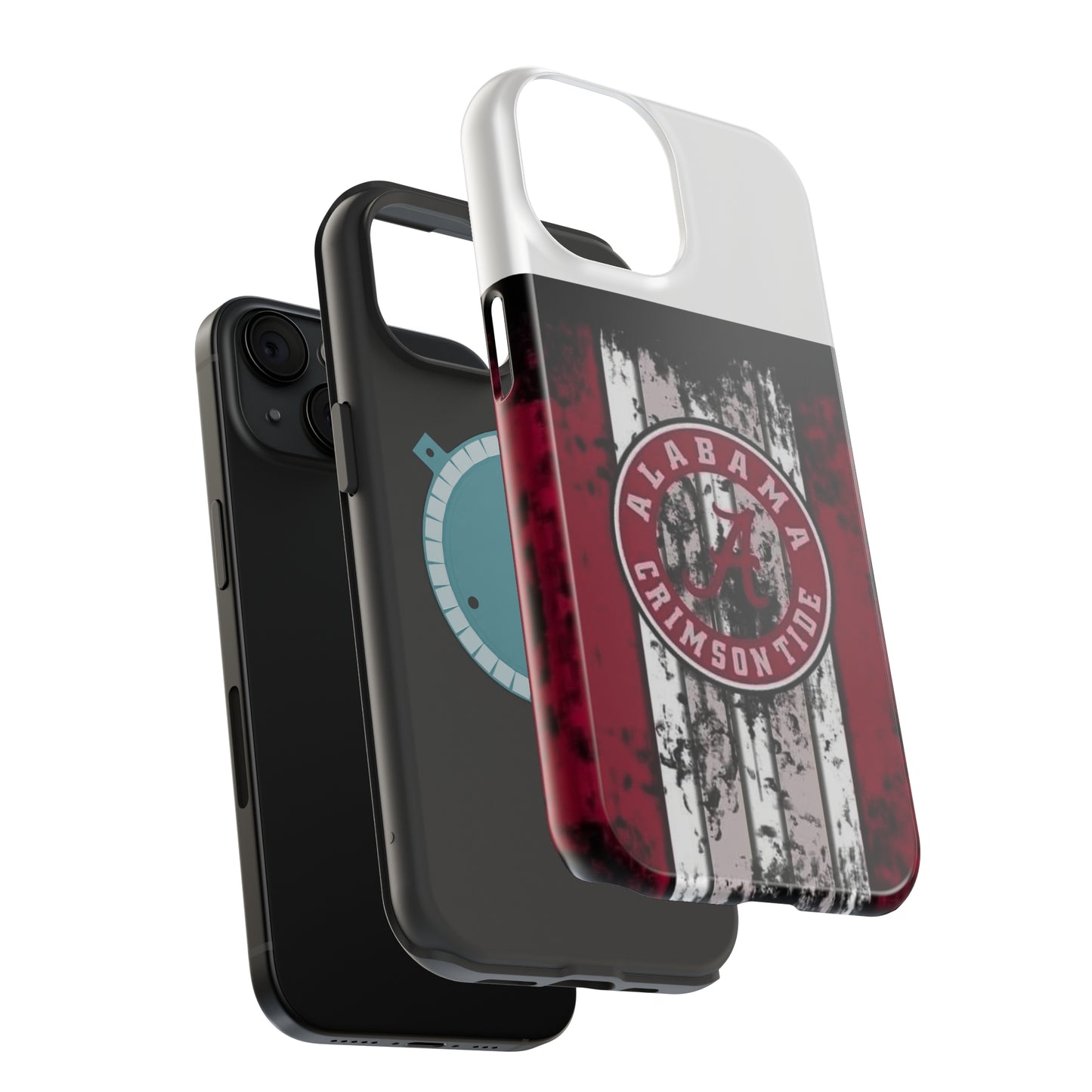 Alabama Crimson Tide MagSafe Tough Cases (White)