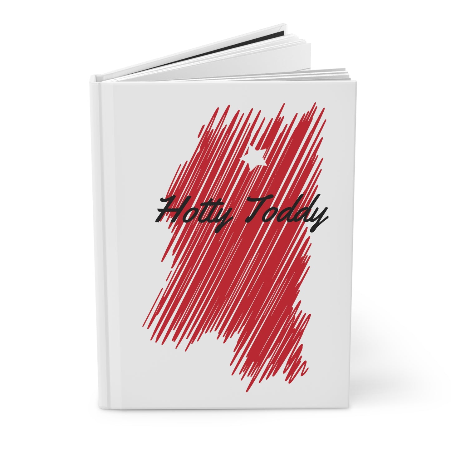 Hotty Toddy Oxford Mississippi Hardcover Journal Matte