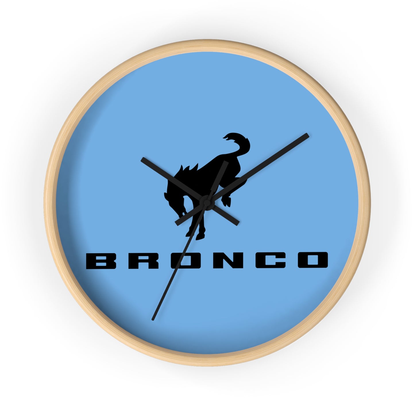 Bronco (Blue) Wall Clock