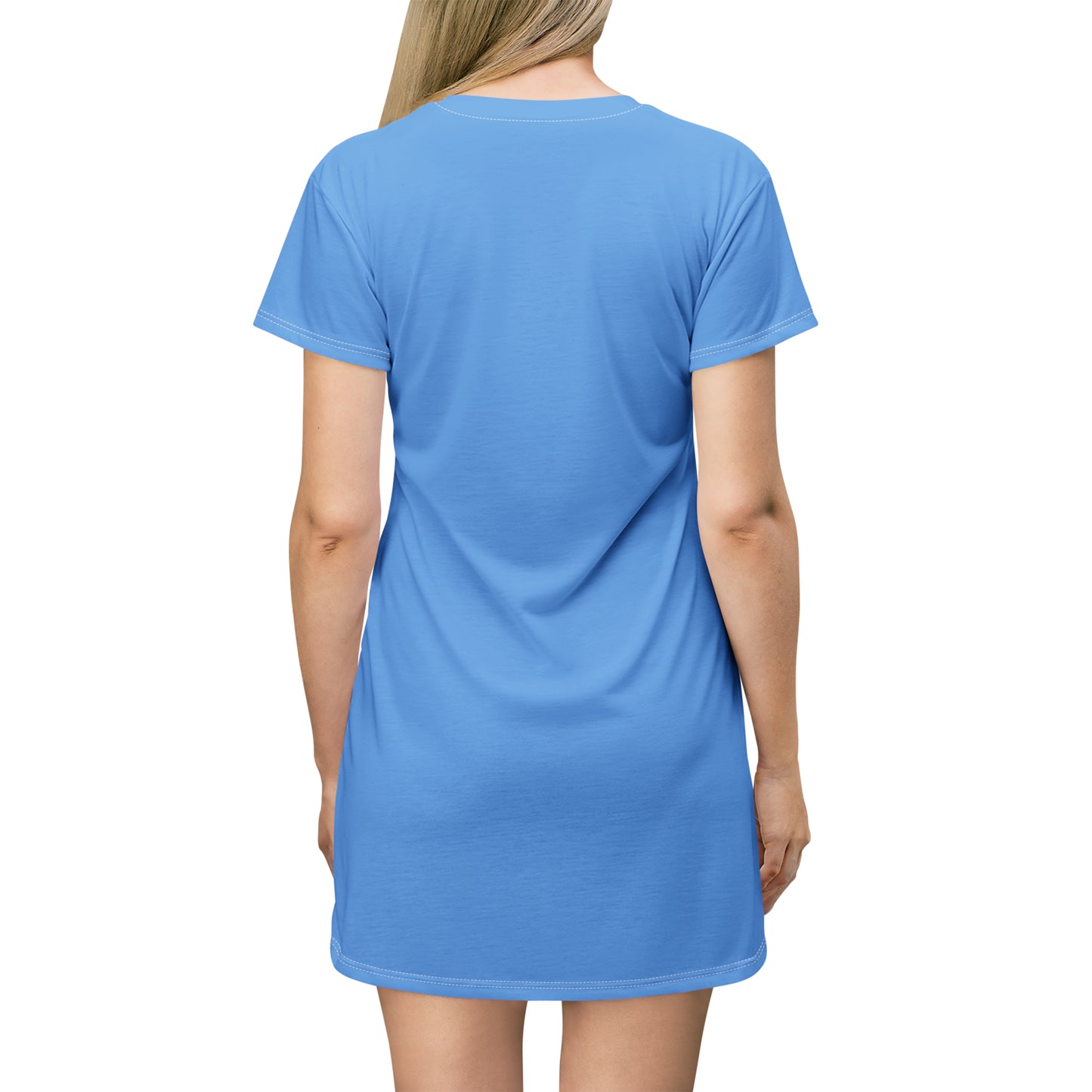 Ole Miss T-Shirt Dress (AOP) Blue