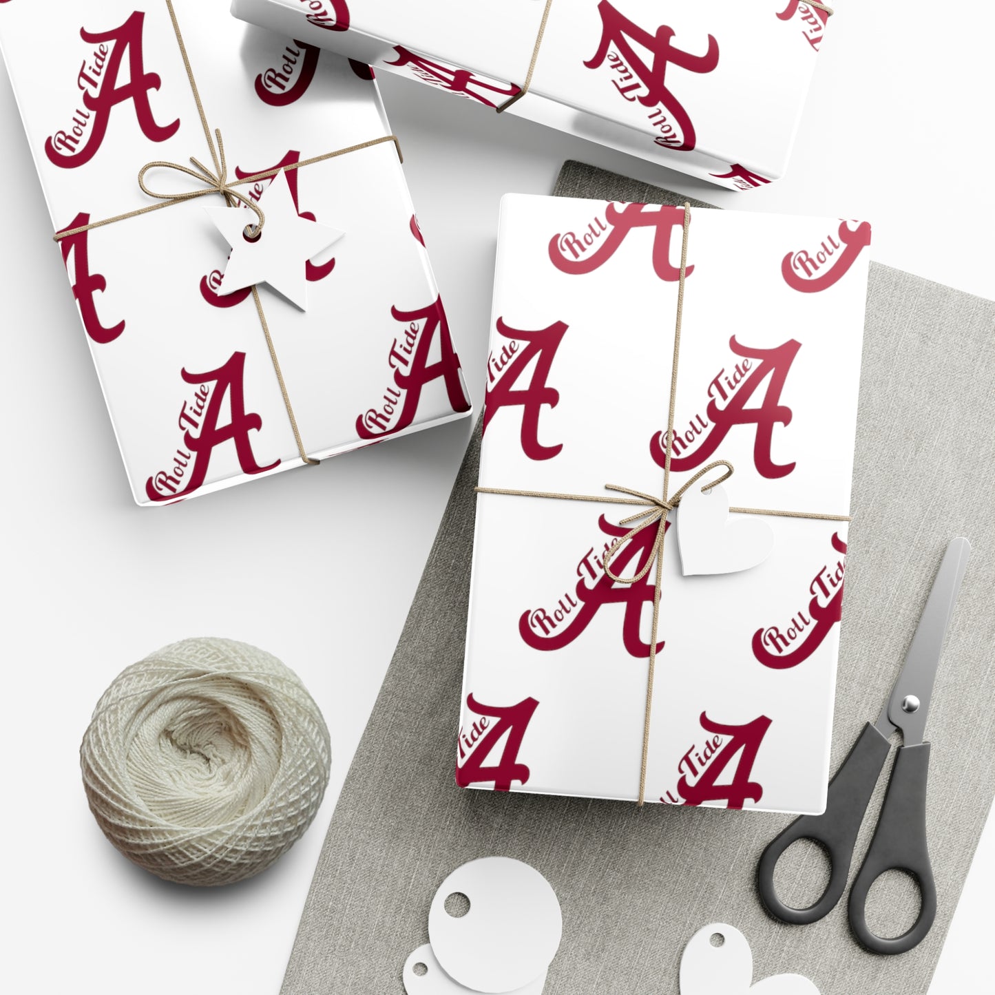 Alabama Roll Tide Gift Wrap Papers
