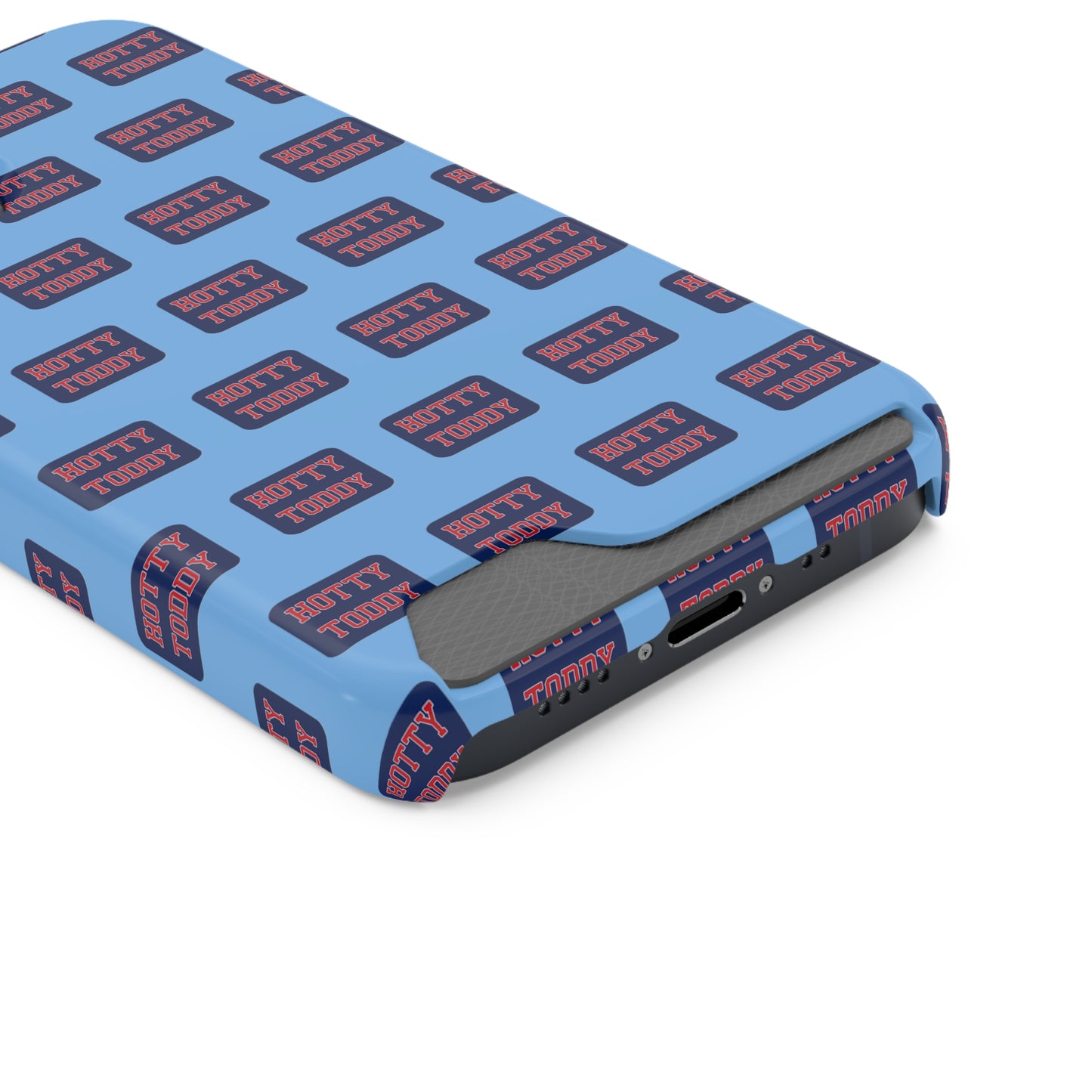 iPhone and Samsung Hotty Toddy (BLUE) Phone Case With Card Holder