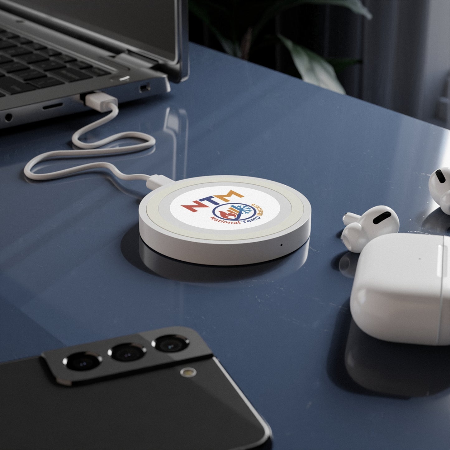 NexTech Wireless Charging Pad - Sleek and Modern Charger for Home or Office