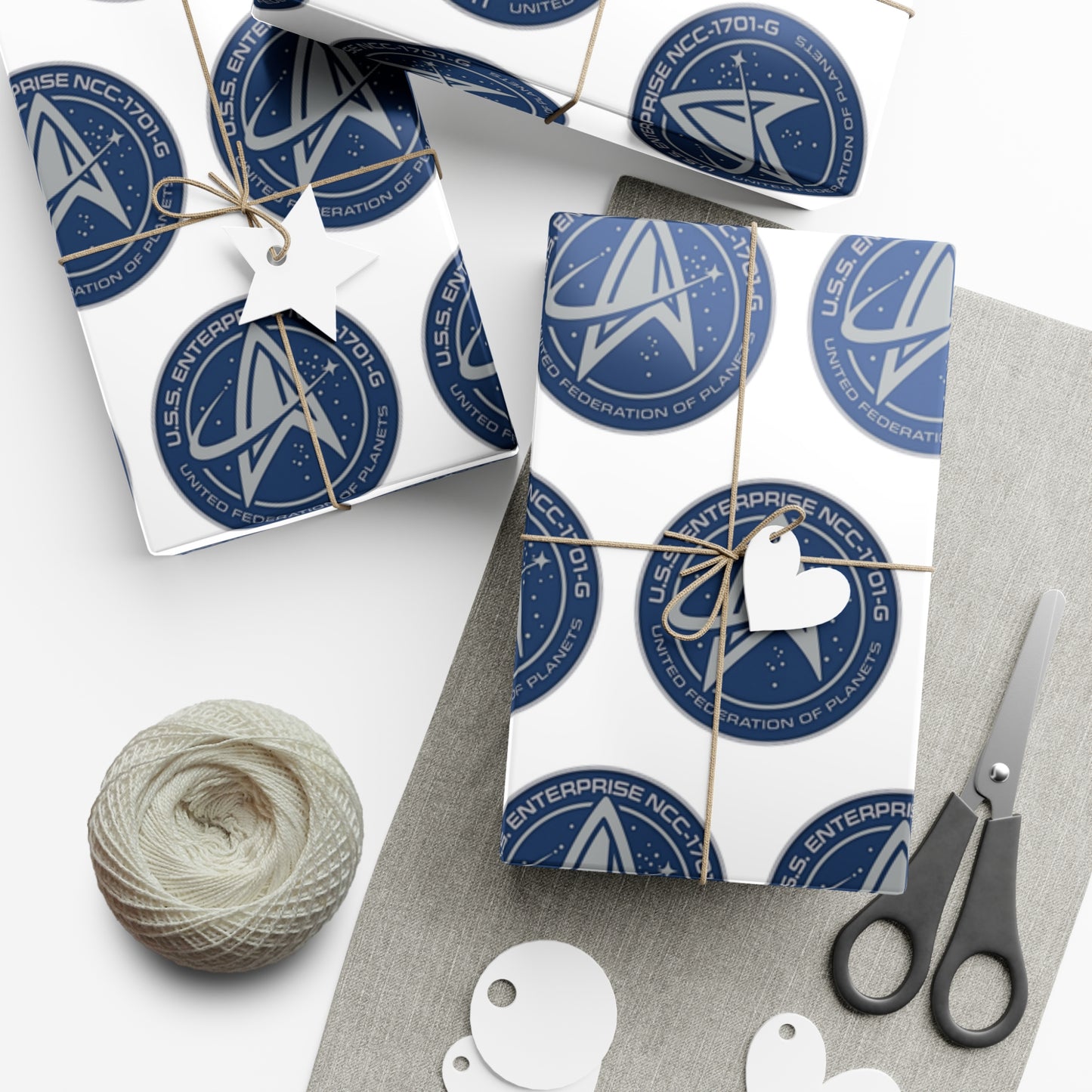 USS Enterprise 1701-G Gift Wrap Papers