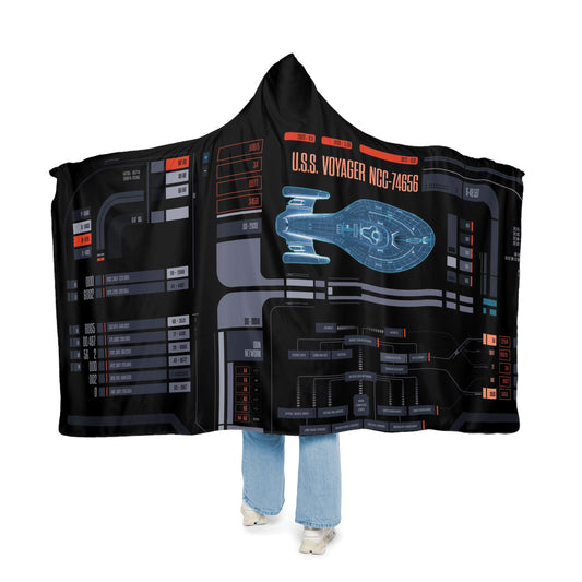 USS Voyager Snuggle Blanket